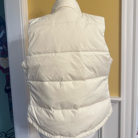 Edie Bauer  Premium Goose Down Puffer vest women Small  Full zip - Picture 2 of 8